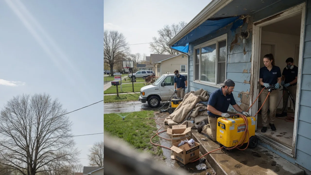 Basement Flood Cleanup in Liberty, KY near me